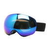 亚马逊双层成人可卡近视镜雪地防雪盲防雾大球面防UV紫外线滑雪护目镜