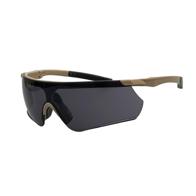 新款男女防雾安全眼镜ANSI Z87防冲击防滑UV战术射击眼镜护目镜