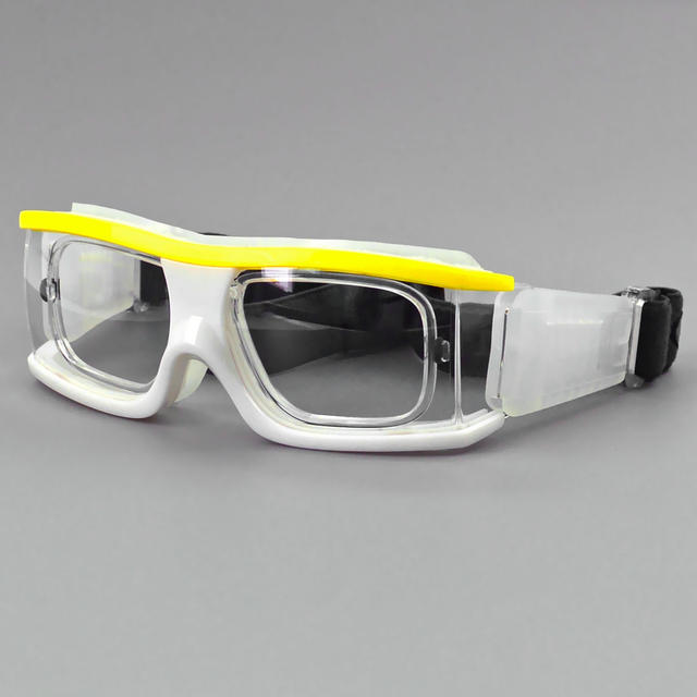 专业户外室内足球防护打球防撞防雾防爆运动近视篮球眼镜