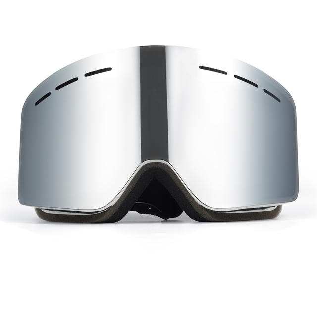 大柱面男女单双板可卡近视滑雪双层防雾防风登山护目滑雪镜